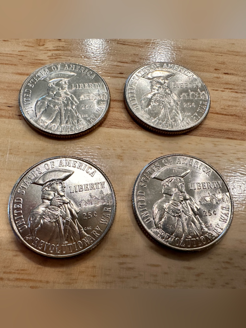 Four U.S. Commemorative Quarters - Silver Tone 2026